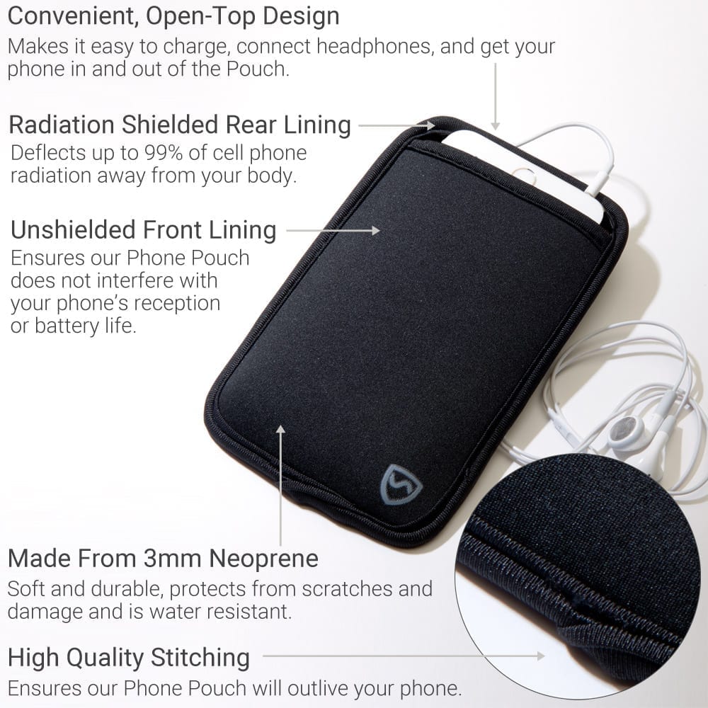 EMF Protection Phone Pouch-1